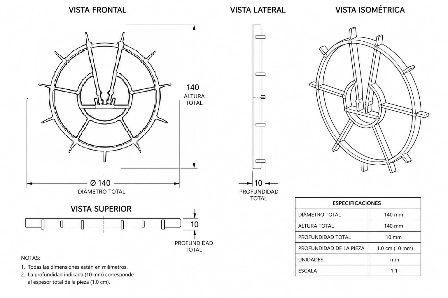 Separador de Muro de 15 cm - Imagen 3